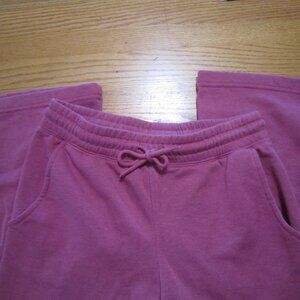 Just be... Light Rose Sweatpants with drawstring and front Pockets Size S